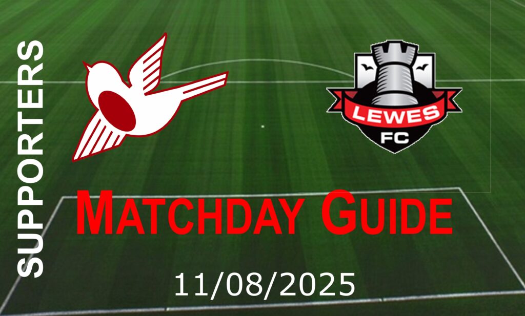 Matchday Graphic Lewes FC