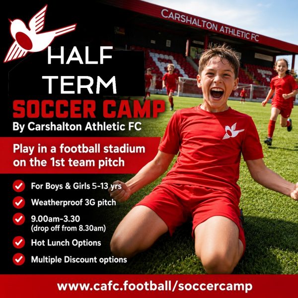 October Half-term Soccer Camp